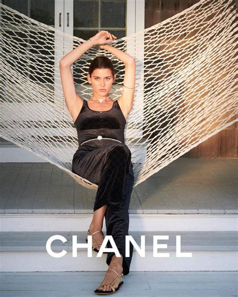 Vivien Solari Stars in Chanel Coco Beach 2023 .